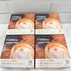 新品】14袋×4箱 キャラメルラテ味 りそうのコーヒー risouno - メルカリ