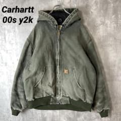 N-5313 Carhartt アクティブジャケット ダック 2XLモスグリーン