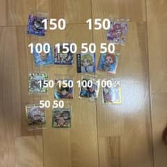 ONE PIECE ステッカー 12枚セットのサムネイル