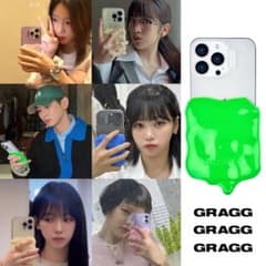 GRAGG 韓国アイドル多数使用！！大人気iPhoneケース neongreenのサムネイル