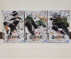 NARUTO-フィギュアセット-リー-綱手-カカシ-のサムネイル