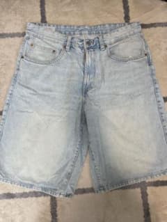 ZARA バギーショーツ w34 ハーフデニム　ストリート y2k sk8のサムネイル
