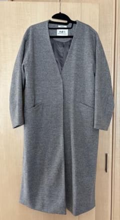 niko and ... Woolly Tec グレー ロングコート Sのサムネイル