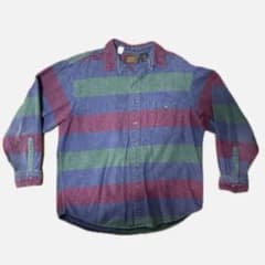Eddie Bauer 長袖シャツ マルチカラー Lサイズのサムネイル