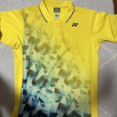 YONEX テニスウェア ポロシャツ イエロー XOサイズ - メルカリ