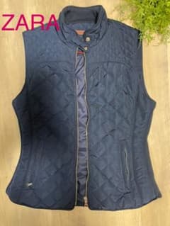 ZARA キルティングベスト　美品のサムネイル
