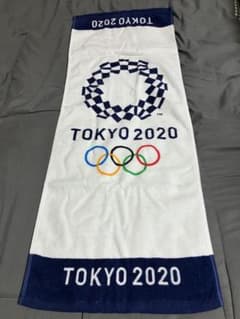 TOKYO 2020 オリンピック 公式フェイスタオル - メルカリ
