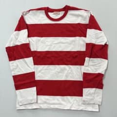 butcher products ワイドボーダーロングスリーブTシャツ 44 butcher products ワイドボーダーロングスリーブTシャツ 44 - メルカリ