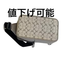 COACH シグネチャー ボディバッグ ウエストポーチのサムネイル