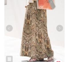 Kastane ペイズリー柄　ロングスカートのサムネイル