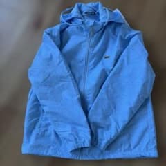 LACOSTE 水色 花柄 ナイロンジャケット US S LACOSTE 水色 花柄 ナイロンジャケット US S - メルカリ
