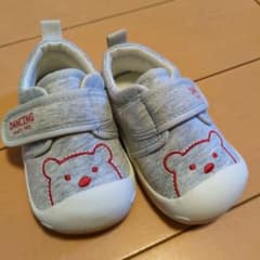 ベビーシューズ スニーカー 11cm グレーのサムネイル
