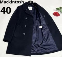 未使用級美品 英国製 マッキントッシュ ダブル チェスター コート 