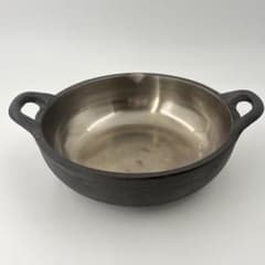 山王堂 久慈砂鉄鉄器 天ぷら鍋 26cm 南部鉄器 鉄鍋 両手鍋 - メルカリ