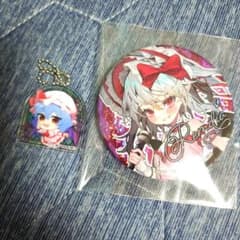 東方Project レミリア 缶バッジ アクリルキーホルダー セット - メルカリ