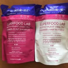 SUPERFOOD LAB BT+スカルプ シャンプー／トリートメント トリー…のサムネイル
