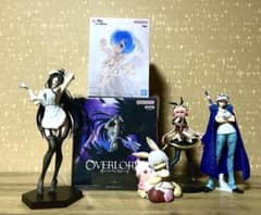 アルベド レム アストルフォ ロー ナナチ 美少女 フィギュア 6体