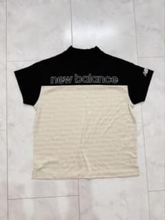 New Balance 半袖モックネックシャツ バイカラーのサムネイル