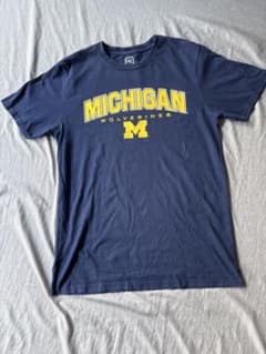 ミシガン大学 カレッジTシャツ 2枚セット M S 古着 Russellのサムネイル