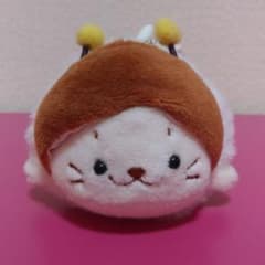ミツバチ　しろたん　キーホルダーのサムネイル
