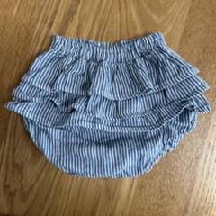 フリル付きストライプパンツのサムネイル