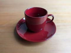 [セラクロン] Friesland ceracron カップ＆ソーサー レッドのサムネイル