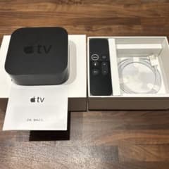 Apple TV 4K 本体とリモコンのサムネイル