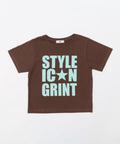 WEGO ロゴTシャツ ミントグリーン ブラウン Fサイズのサムネイル