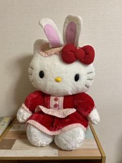 ハローキティ　ウサ耳　ぬいぐるみ　メイド m37343480785_1.jpg?1710627770