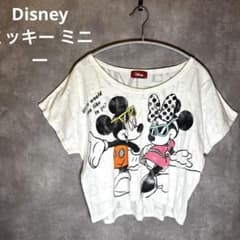 Disney 미키 미니 T 셔츠 여성 M 헤세이 레트로 Y2K