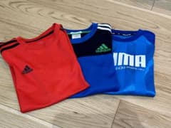 PUMA adidas キッズドライTシャツ160 150のサムネイル