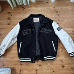 US.COMPANY SUPPLY スタジャン ブラック ホワイトのサムネイル