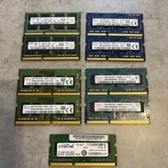 ノートPCメモリ　詰め合わせ①のサムネイル