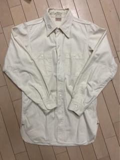 atlast&co butcher products ヘリンボーンシャツ 14のサムネイル
