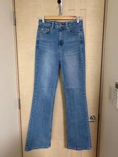 INSTANT FUNK ブーツカットデニムパンツ light blue 26のサムネイル