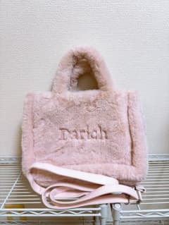 Darich ファーバッグ ピンクのサムネイル