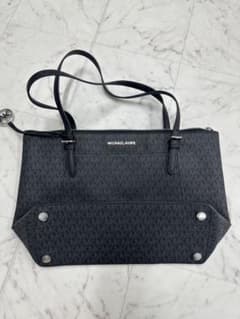 MICHAEL KORS ブラックショルダーバッグのサムネイル