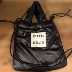 CITEN パデッド ショルダーバッグ ブラックのサムネイル