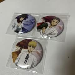 Attack Titan Can Badge Set of 3: Eren, Mikasa, Armin - Attack on Titan Festival 10th Anniversary