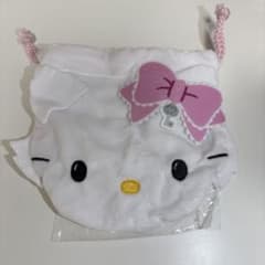 サンリオ ガチャガチャ にゃんこシリーズ チャーミーキティ ふわふわ巾着のサムネイル