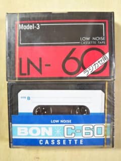 Model-3 LN-60、BON C-60 カセットテープのサムネイル