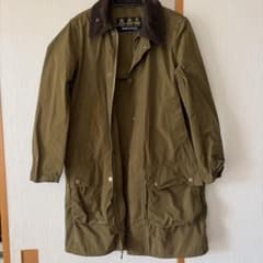 期間限定値下げ　Barbour ステンカラーコート 34サイズ オリーブのサムネイル