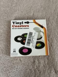 レコード風コースター　6枚入りのサムネイル