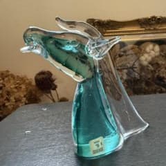 ムラーノグラス 馬 murano vetri ビンテージ ヴェネツィアンガラス