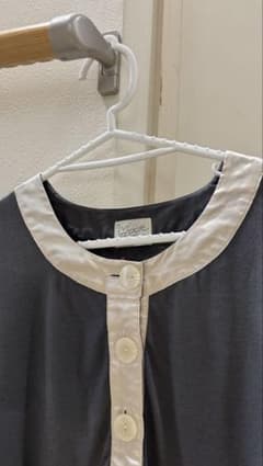 長袖 トップス パンツ セットアップ グレーパジャマのサムネイル