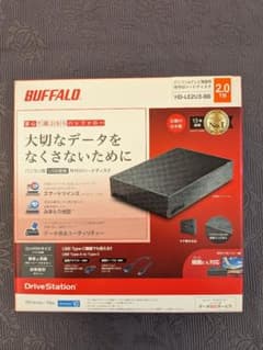 BUFFALO HD-LE2U3-BB 2.0TB 2023年6月購入 - メルカリ