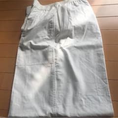 ユニクロ ワイドパンツ 白 ホワイト UNIQLOのサムネイル