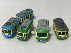 カプセルプラレール 江ノ電 5種 300形青電のサムネイル