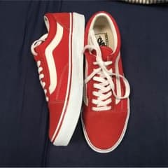 VANS オールドスクール 赤のサムネイル