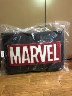 マーベルニット風さがら刺繍クッション ブラックのサムネイル